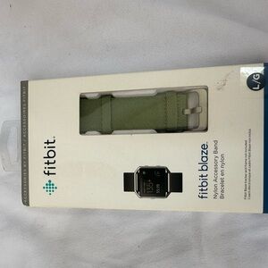 Fitbit Blaze Nylon Band in Olive